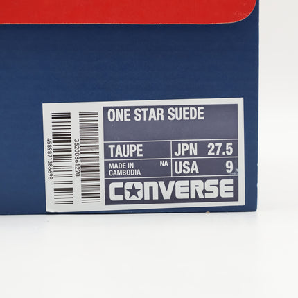 35200861 Converse One Star Suede Taupe (Men's)