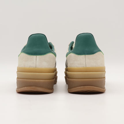 JI0328 adidas Originals Gazelle Bold Off White Silver Metallic College (Women's)