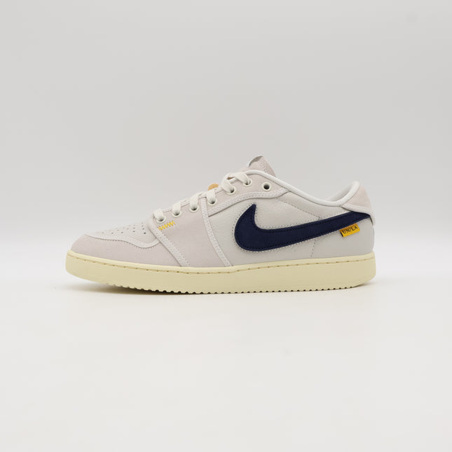 DZ4864-100 Union Nike Air Jordan AJKO 1 Low SP Sail Leather White Navy (Men's)