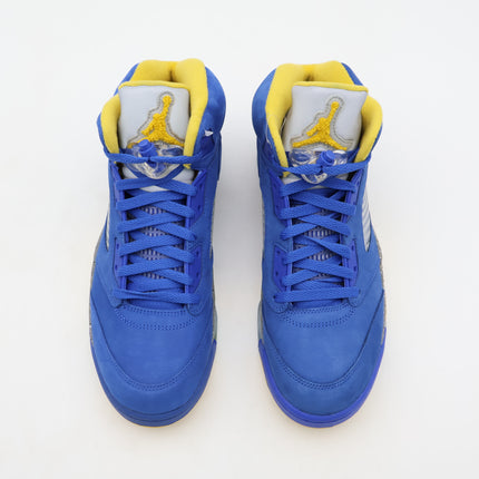 CD2720-400 Nike Air Jordan 5 Retro Laney Varsity Royal Blue Yellow Maize (Men's)