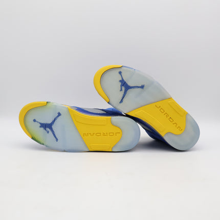 CD2720-400 Nike Air Jordan 5 Retro Laney Varsity Royal Blue Yellow Maize (Men's)