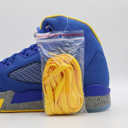 CD2720-400 Nike Air Jordan 5 Retro Laney Varsity Royal Blue Yellow Maize (Men's)