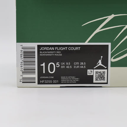 HF3255-001 Nike Jordan Flight Court Black Gum (Men's)