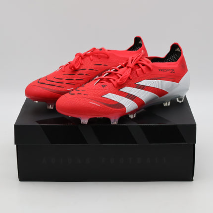 ID3882 adidas Predator Elite FG Lucid Red Cloud White Core Black (Men's)