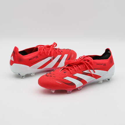ID3882 adidas Predator Elite FG Lucid Red Cloud White Core Black (Men's)