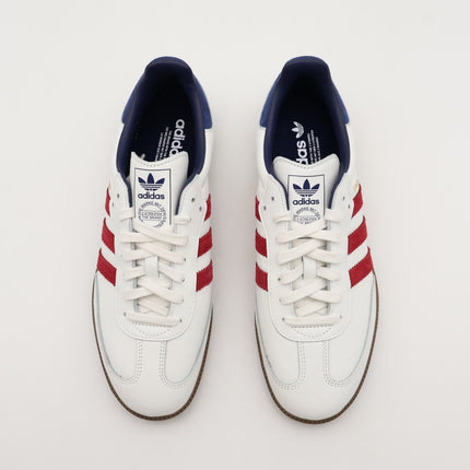 IH4881 adidas Originals Samba OG Core White Team Victory Red Night Indigo (Men's