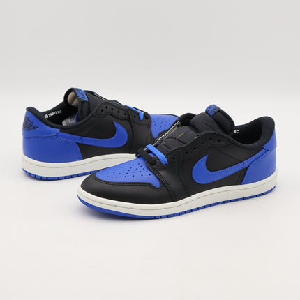 IB1981-004 Nike Air Jordan 1 Low '85 Black and Royal Blue (Men's)