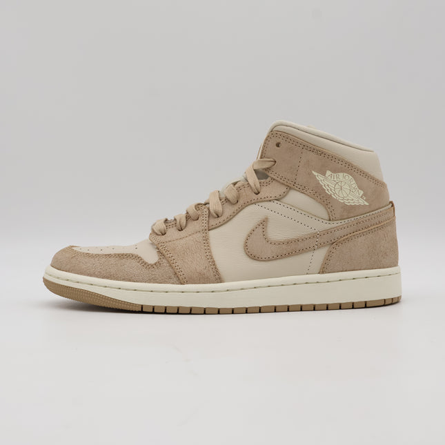 FJ3448-200 Nike Air Jordan 1 Mid SE Legend Light Brown Sail Legend (Women's)