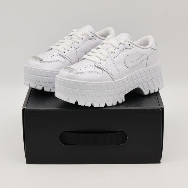 HF3184-100 Nike Air Jordan 1 Brooklyn Low White (Women's)