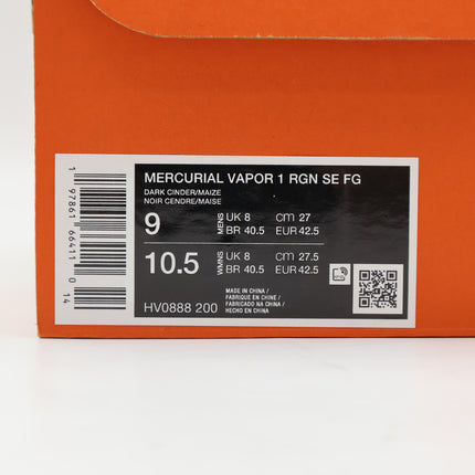 HV0888-200 Nike Mercurial Vapor 1 RGN SE Dark Cinder Maize (Men's)