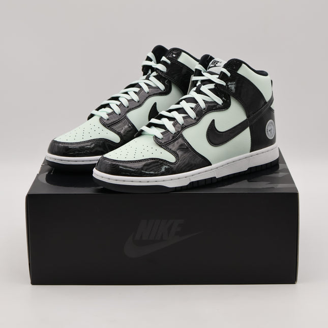 DD1398-300 Nike Dunk High SE NBA All Star Barely Green Black White Mint (Men's)