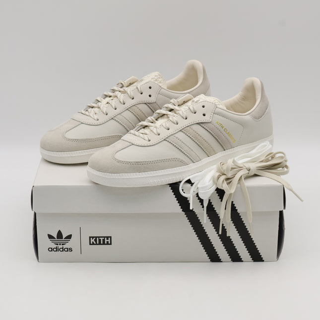 IH0090 KITH Classics adidas Originals Samba Cloud White Off White Orbit (Men's)