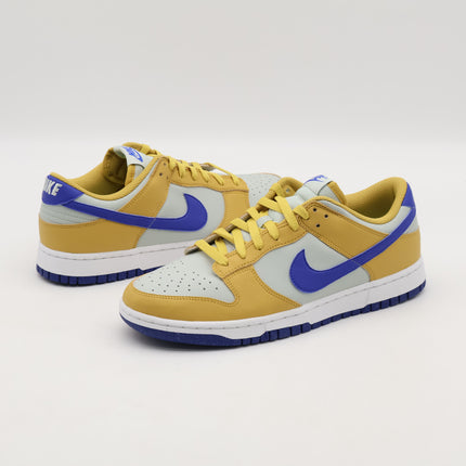 DN1431-700 Nike Dunk Low Next Nature Wheat Gold Yellow Blue Royal (Women's)