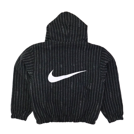 DR4023-010 / DR4413-010 Stussy Nike Striped Wool Jacket Black
