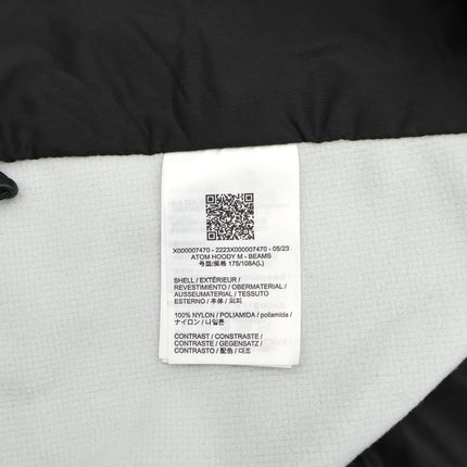 X000007470 ARC'TERYX BEAMS Wabi-Sabi Atom Hoody Men's Tranquil