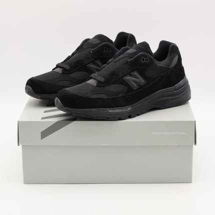 U992TB New Balance 992 Triple Black (2025) (Men's)