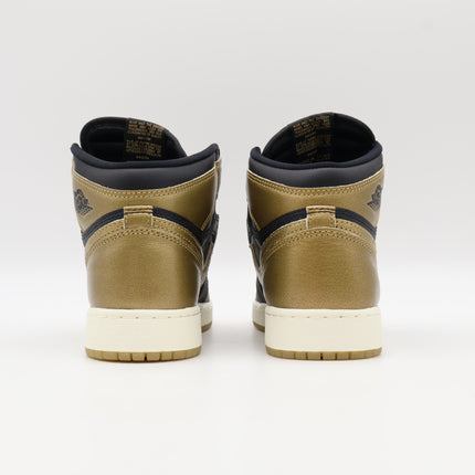FD1437-071 Nike GS Air Jordan 1 Retro High OG Black and Gold