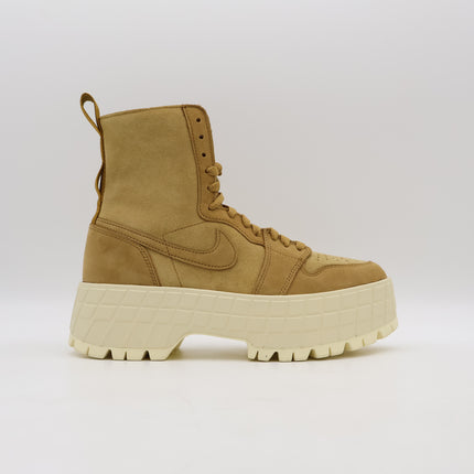 FJ5737-700 Nike Women's Air Jordan 1 Brooklyn Wheat Muslin (Women's)