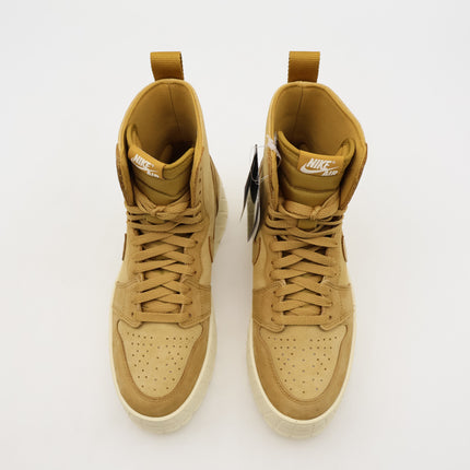 FJ5737-700 Nike Women's Air Jordan 1 Brooklyn Wheat Muslin (Women's)