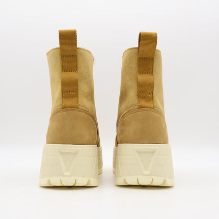 FJ5737-700 Nike Women's Air Jordan 1 Brooklyn Wheat Muslin (Women's)