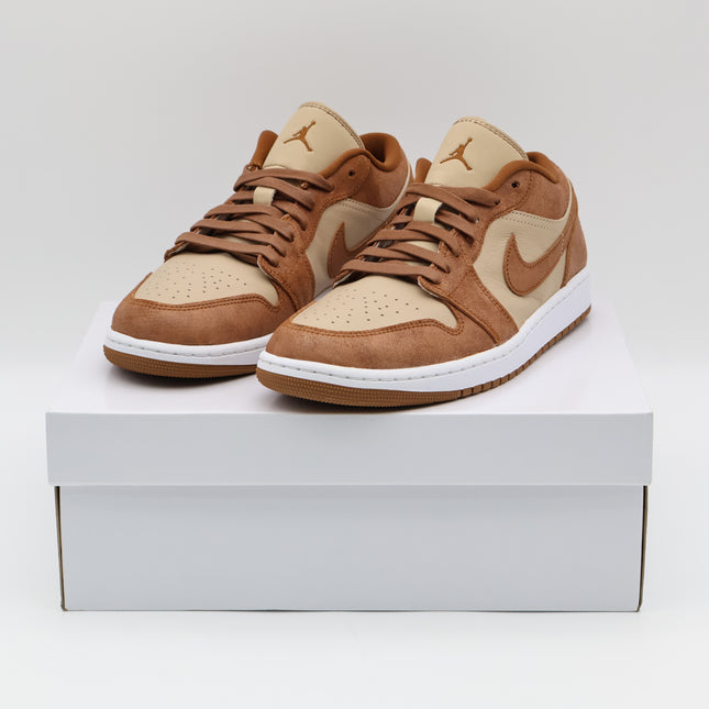 FJ3453-200 Nike Air Jordan 1 Low SE Legend Medium Brown Sail Legend (Women's)