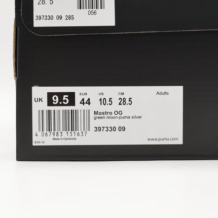 397330-09 Puma Mostro OG Green Moon Puma Silver (Men's)