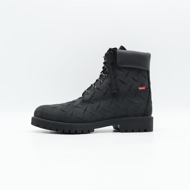 TB0A6DE1001 Supreme Timberland Diamond Plate 6inch Premium Waterproof Boot Black