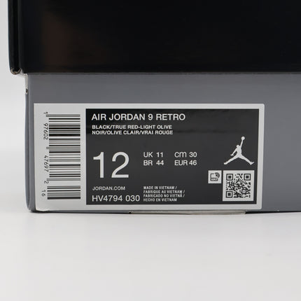 HV4794-030 Nike Air Jordan 9 Olive (2024) (Men's)