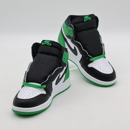 FD1437-031 Nike GS Air Jordan 1 Retro High OG Celtics Black and Lucky Green