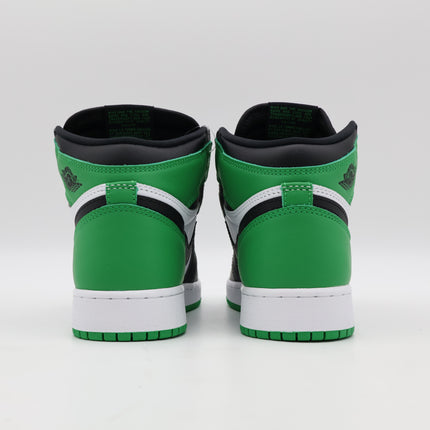 FD1437-031 Nike GS Air Jordan 1 Retro High OG Celtics Black and Lucky Green