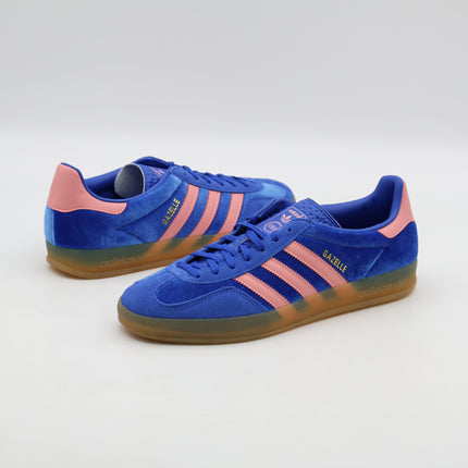 IG6785 adidas Originals Gazelle Indoor Blue Semi Pink Spark Gum (Women's)