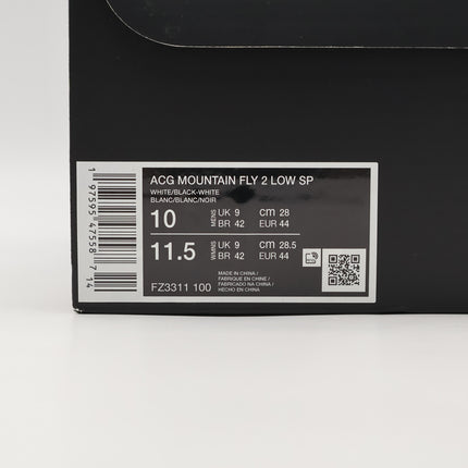 FZ3311-100 COMME des GARCONS HOMME PLUS Nike ACG Mountain Fly 2 Low White (Men's