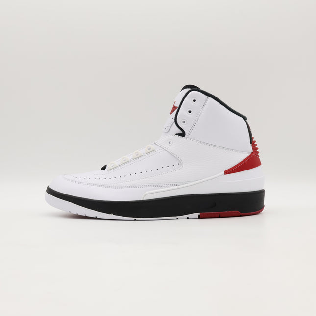 DX2454-106 Nike Air Jordan 2 OG Chicago White Varcity Red Black (Men's)
