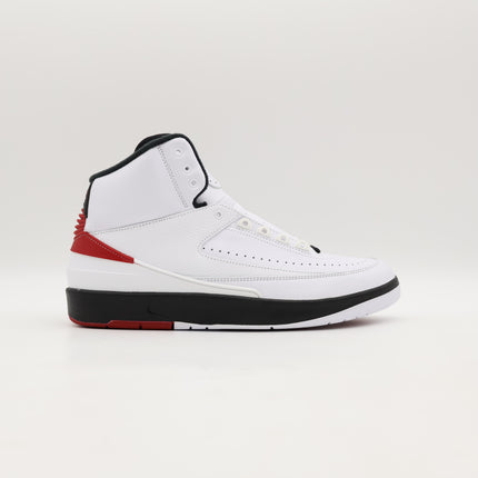 DX2454-106 Nike Air Jordan 2 OG Chicago White Varcity Red Black (Men's)