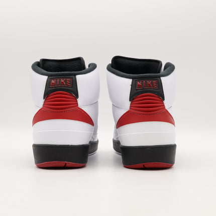 DX2454-106 Nike Air Jordan 2 OG Chicago White Varcity Red Black (Men's)