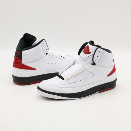 DX2454-106 Nike Air Jordan 2 OG Chicago White Varcity Red Black (Men's)