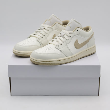 DC0774-112 Nike Air Jordan 1 Low Sail Tan (Women's)