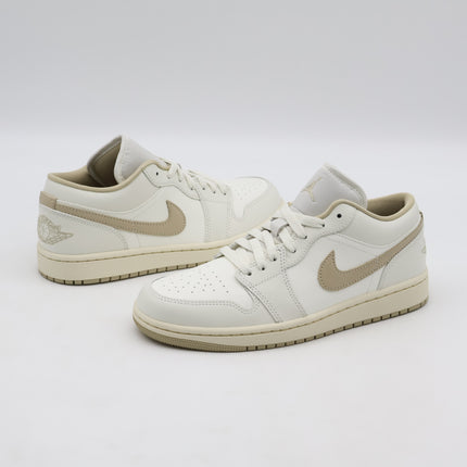 DC0774-112 Nike Air Jordan 1 Low Sail Tan (Women's)