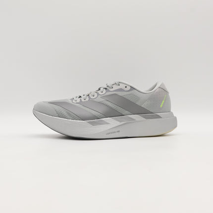 JR3419 adidas Adizero Evo SL Silver Metallic Iron Metallic Halo Silver (Men's)