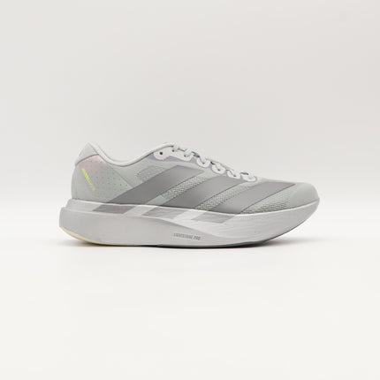 JR3419 adidas Adizero Evo SL Silver Metallic Iron Metallic Halo Silver (Men's)