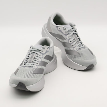 JR3419 adidas Adizero Evo SL Silver Metallic Iron Metallic Halo Silver (Men's)