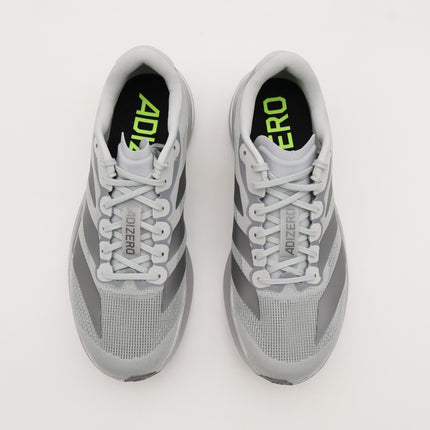 JR3419 adidas Adizero Evo SL Silver Metallic Iron Metallic Halo Silver (Men's)