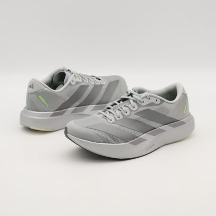 JR3419 adidas Adizero Evo SL Silver Metallic Iron Metallic Halo Silver (Men's)