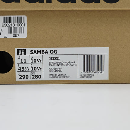 JI3231 adidas Originals Samba OG Brown Gum5 (Men's)