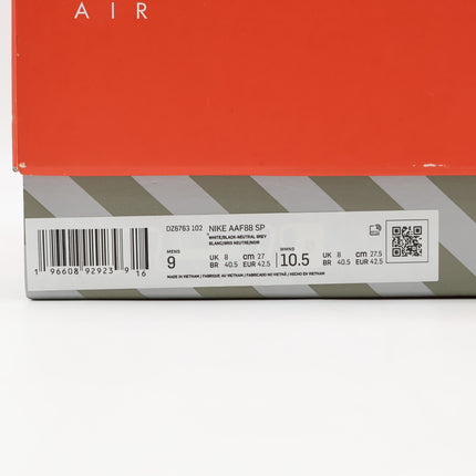 DZ6763-102 Billie Eilish �~ Nike Air Alpha Force 88 Black and White (Men's)