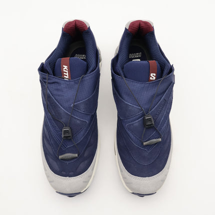 L47773800 KITH Salomon XT-Voyager Maritime Blue Alloy Tawny Port (Men's)