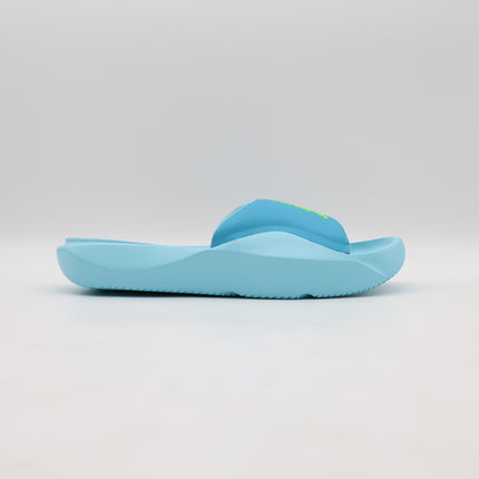 HF3263-400 Nike Jordan Franchise Slides Chlorine Blue Copa Electric Green (Men's