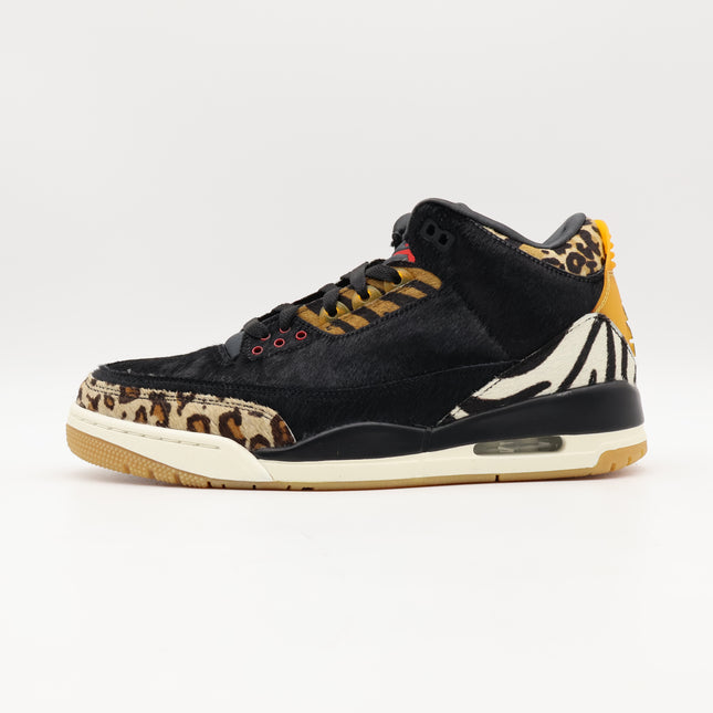 CK4344-002 Nike Air Jordan 3 Retro SE Animal Instinct Black Camo Zebra Cheetah