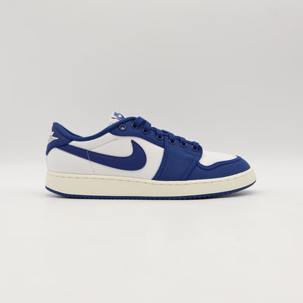 DX4981-103 Nike Air Jordan 1 Low KO Royal Blue White Kentucky Canvas (Men's)
