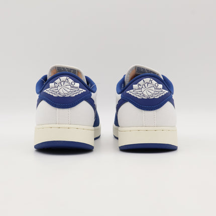 DX4981-103 Nike Air Jordan 1 Low KO Royal Blue White Kentucky Canvas (Men's)